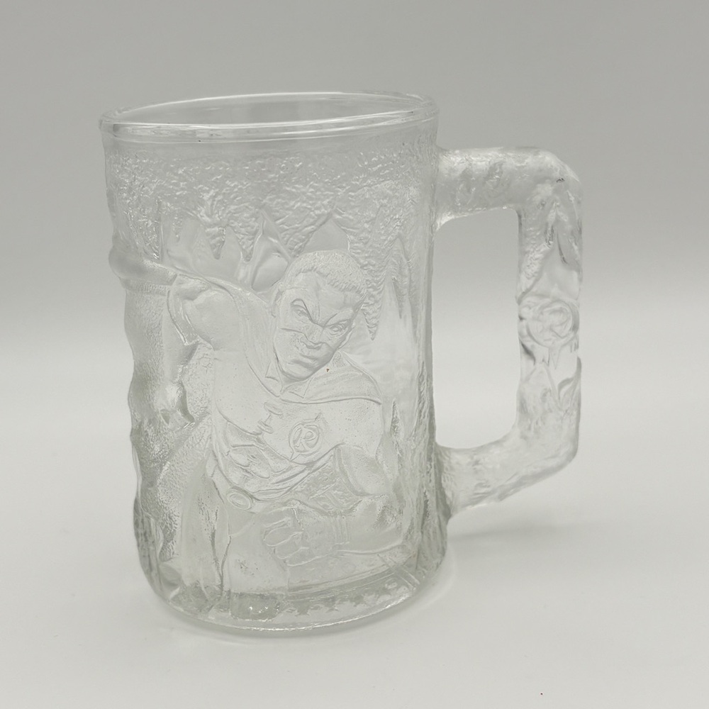 Vintage 1995 McDonald’s Collectible Batman Forever Glass Mug - Robin